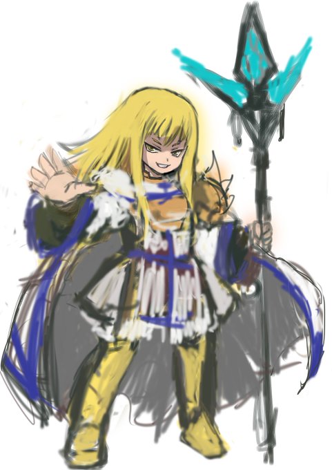 たまには大昔の創作らくがきを出してみよう(*'▽`*)
アポロン皇太子(仮称)
登場予定:ぴくろぼG
オルフェウスの兄にあたる人物、惑星エリュシオンの王位継承権者による3大派閥の主流である「太陽派」の筆頭。妾の子であるオルフェウスを嫌っており、追放同然に彼を銀河帝国軍に従軍させたが… 