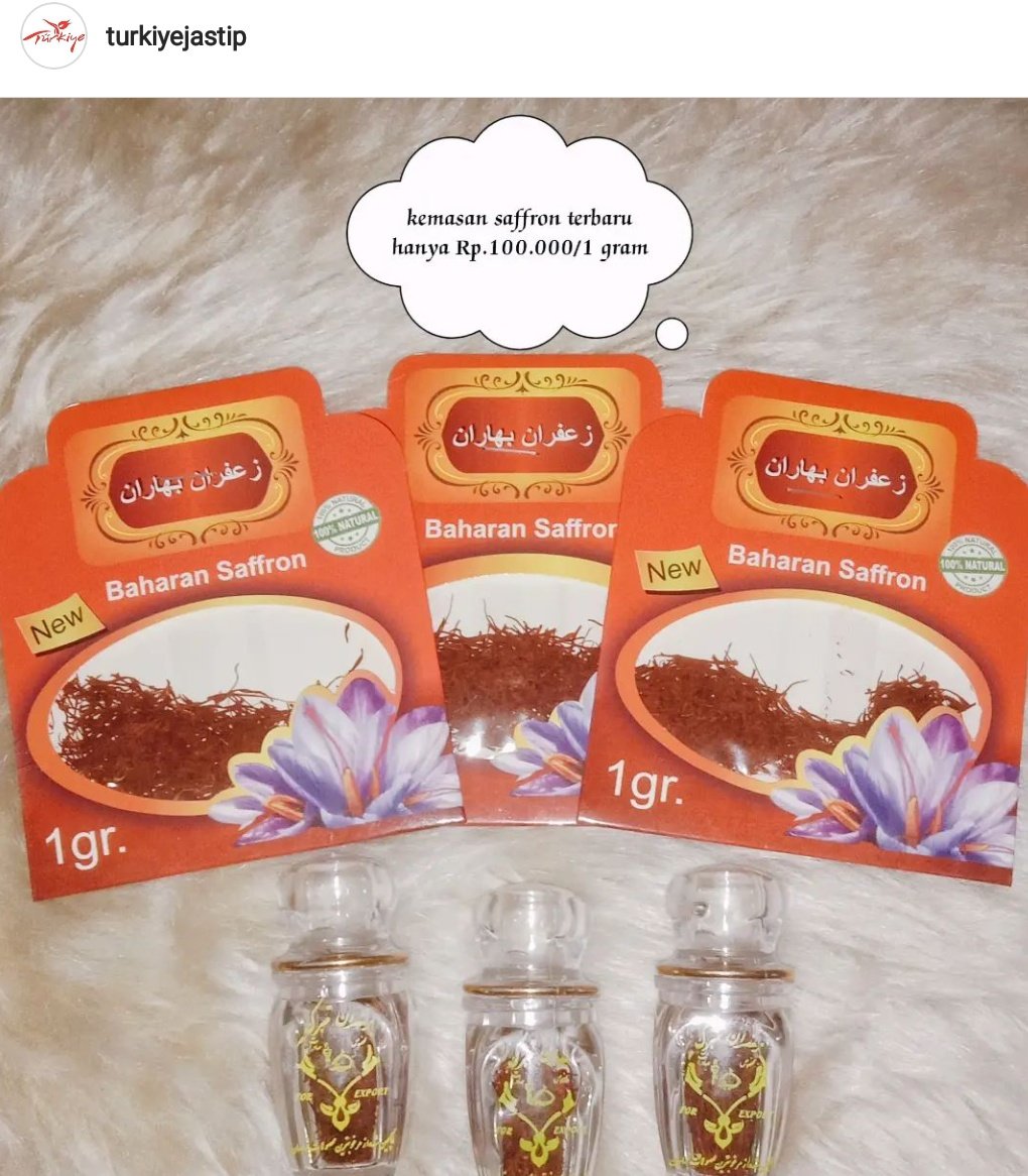 Saffron hanya RP.100.000/1gram 🤩