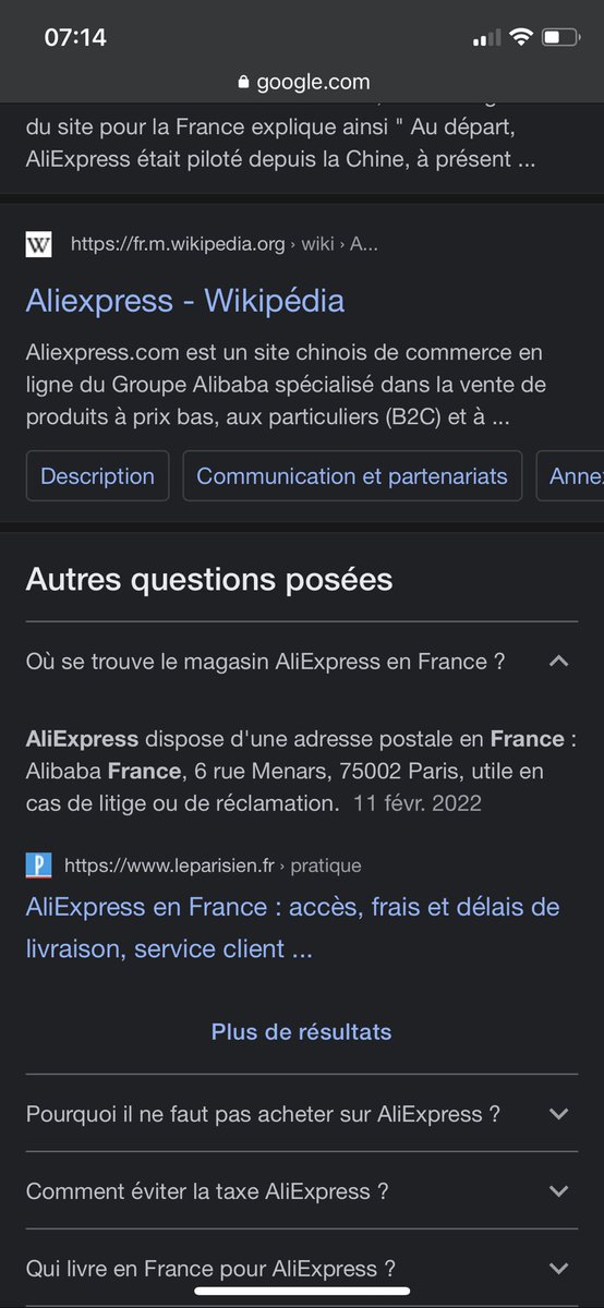 LukavS's tweet photo. @nyshawho @vin_petrole @InYourAss95 @samrcd @KoumoBur Et pour finir ils parlent de 4 fournisseur présent en France, et bien sachez qu’Aliexpress est présent en France. Toujours convaincu que c’est pas du dropshipping ? https://t.co/0IY6hcvJR7