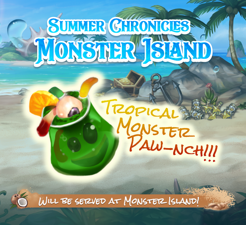 📢Community Voting Results!
Thank you for voting! #NineChronicles
We have tallied up the votes and chosen the special menu for the😎Summer Event! 

The winner is "Tropical Monster Paw-nch"🥤
Can't wait to have a taste of it! 🤩

Stay tuned for more info on the Summer Event!