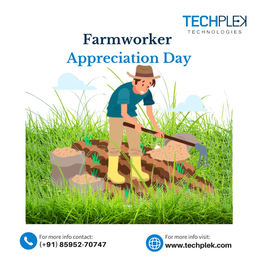 techplek01's tweet photo. Farmworker Appreciation Day reminds us that farmworkers are the real heroes and we should appreciate their hard work.
#FarmworkerAppreciationDay #ruralsupport #FarmTeams #farmer #ThankYou #agriculture #farmworkerappreciationday2022 #techplek #techplektechnologies #digitalmarket https://t.co/E4lAyTWYt0