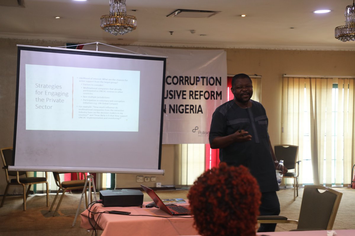 #ANEEJSCALEProject Day-2 of the Capacity Building Workshop began with recap/clarification of day-1 activities, thereafter participants were broken into groups to: identify the various potential entry points/challenges for interfacing with the SOE &amp; PS in the Oil sector by CSO.