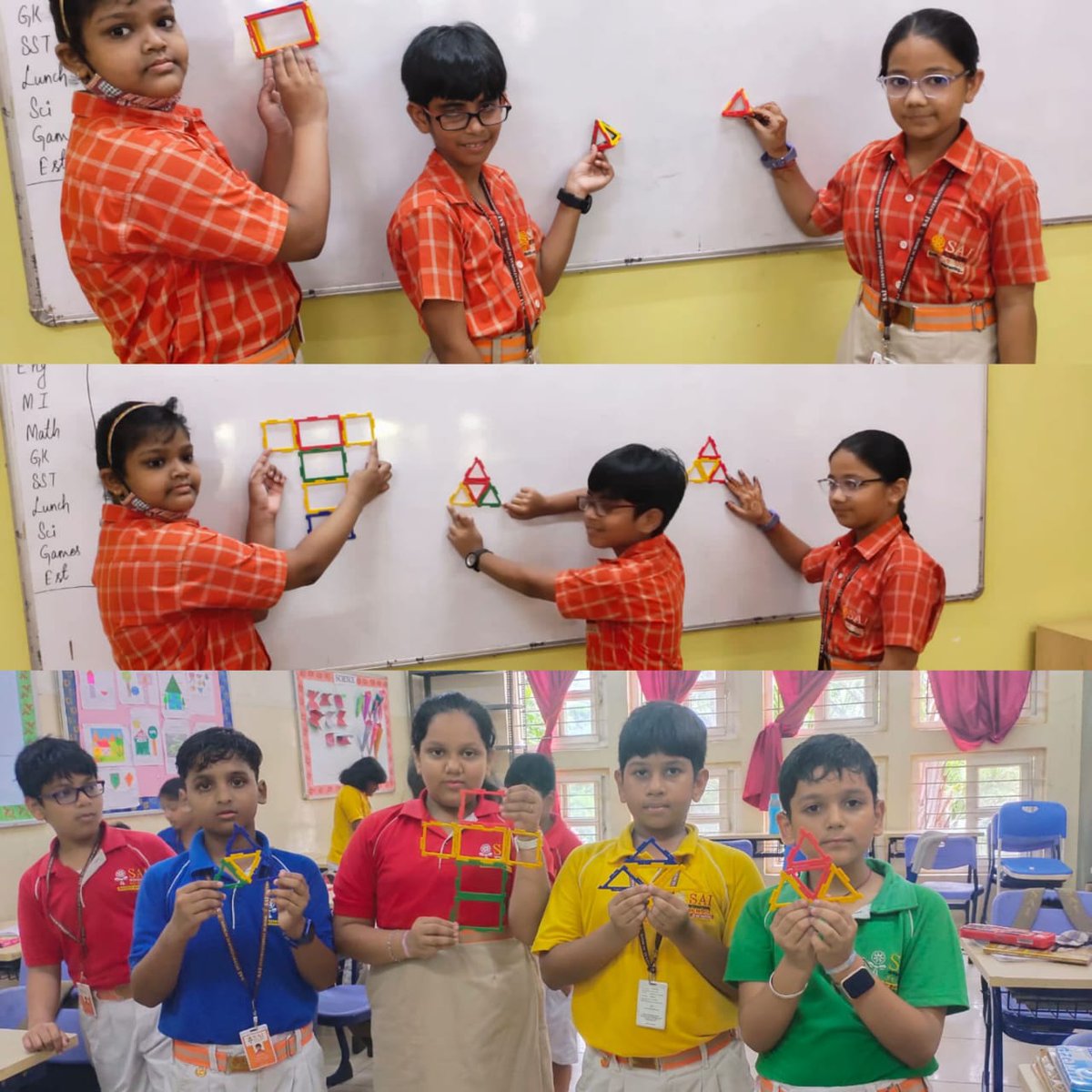 SAI_Edu_In's tweet photo. SAIoneers of Radio Orange club shared their views in the form of conversation about "A day before examination." Excelomatics club students learnt the tricks to find square root of number and also got to know about the perfect square.
#WeeklyClubclasses
#Creativepresentation https://t.co/WVDmo4fxCU