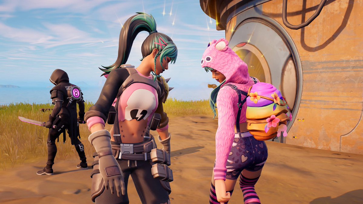 DonjonMaster's tweet image. My brother and I found our new duos pair.

#Fortnite #fortography #cuddleteamleader #ragsy 
Beautiful character design by @gigis_lab
