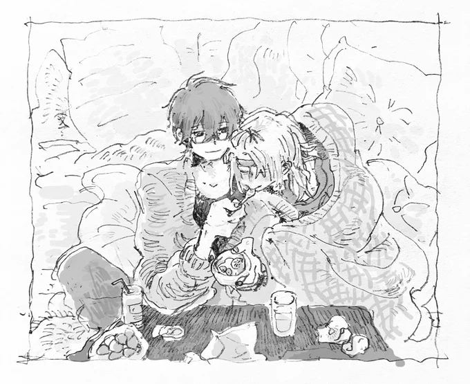 #ikuca
主播病都好差不多了我才画看病,感到一丝愧疚 