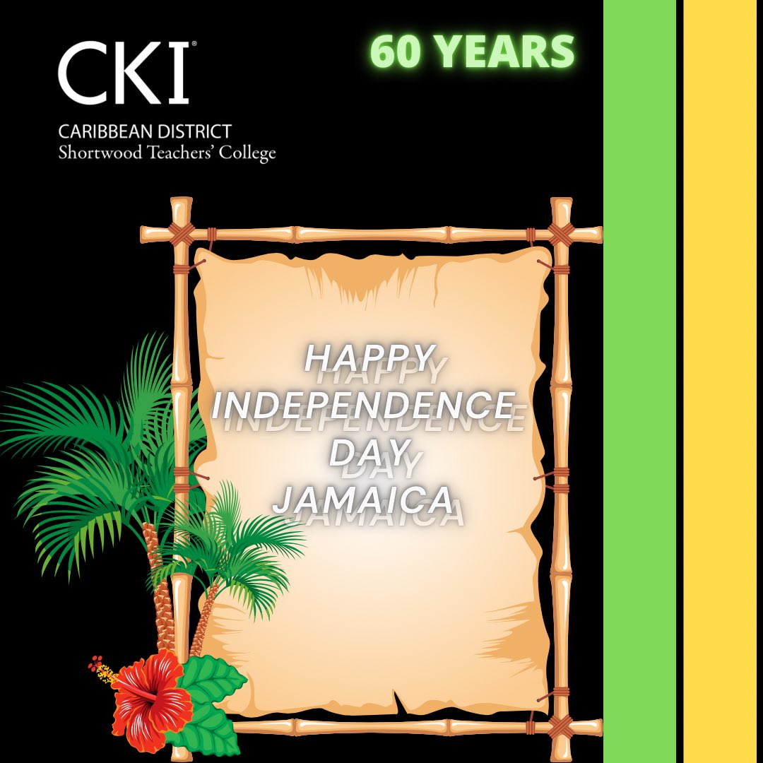 Stccki's tweet photo. This year will mark Jamaica’s 60th year of Independence💚💛🖤🇯🇲 https://t.co/pp17jTJ3Sr