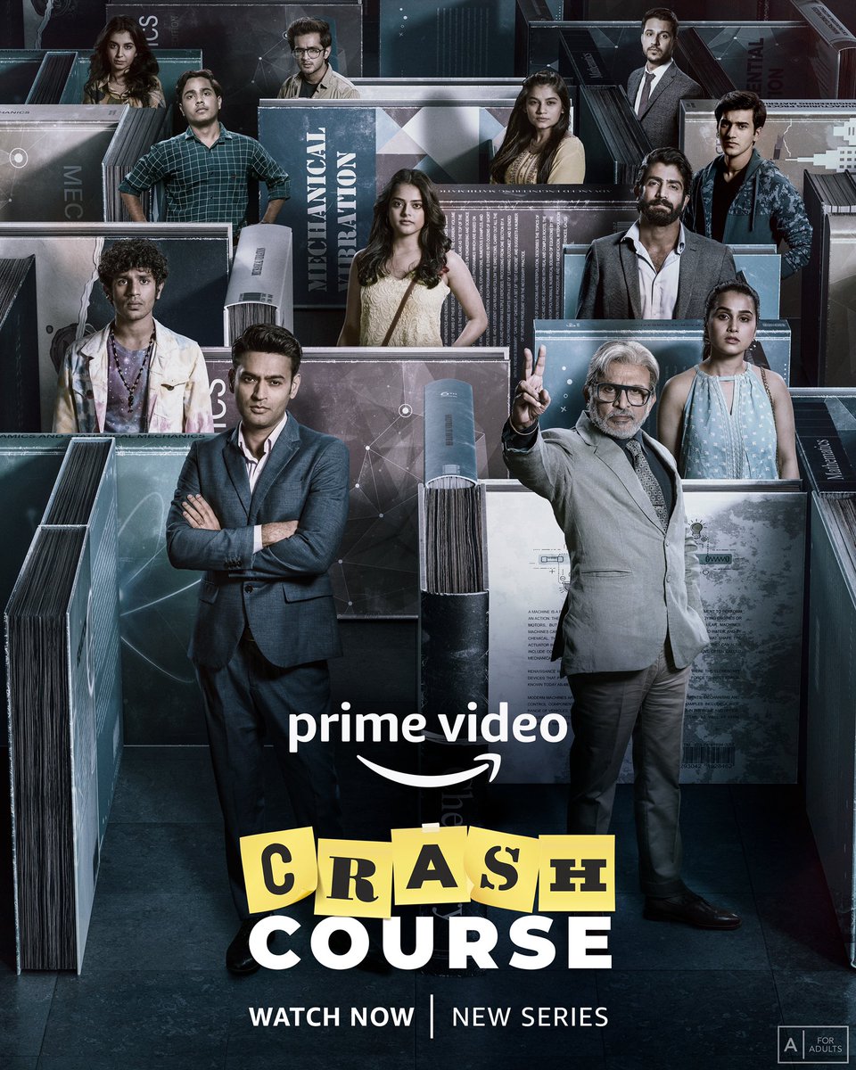 Divided by ambitions, united by one common dream 📚
#CrashCourseOnPrime, new series watch now!
 
@PrimeVideoIN @OwletFilms @annukapoor_ @BhanuudayG #UditArora @PachauriPranay