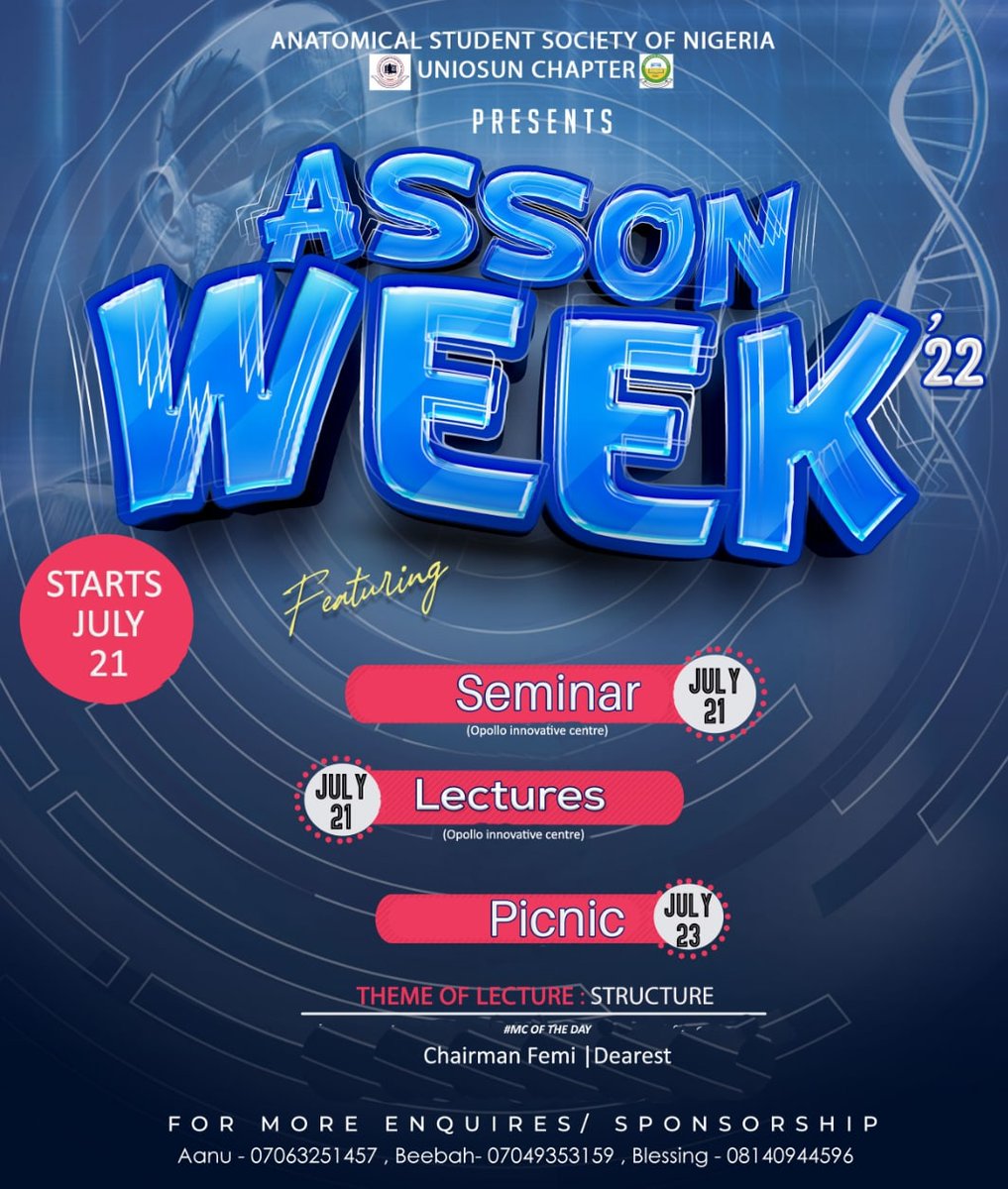 AssonUniosun_'s tweet photo. OUR SEMINAR/LECTURER DAY OF THE #ASSONWEEK'22🎉
OMOOOOO GBOGBO STUDENTS LO TI WA DEPRESSED tan. #Our theme screamed
#Depression #DepressionAwareness
Ask yourself :
How do I know I'm depressed
how do I overcome depression????
Dr. Falana F.B lectured us on this🙏♥️ https://t.co/6mwQcO7jas