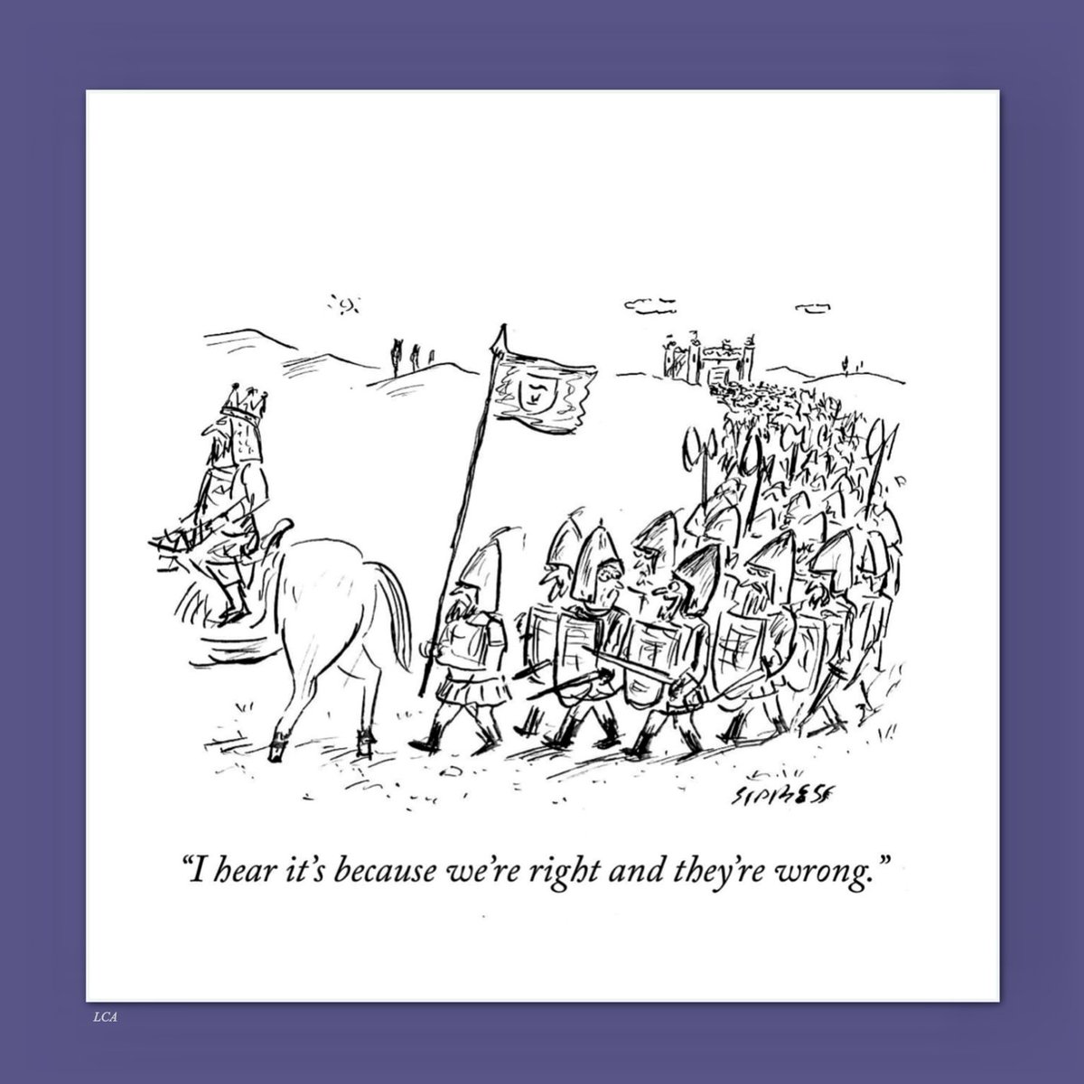 lacancircle's tweet photo. "I hear it's because we're right and they're wrong."

@dsipress https://t.co/0Y4NwAxhQC