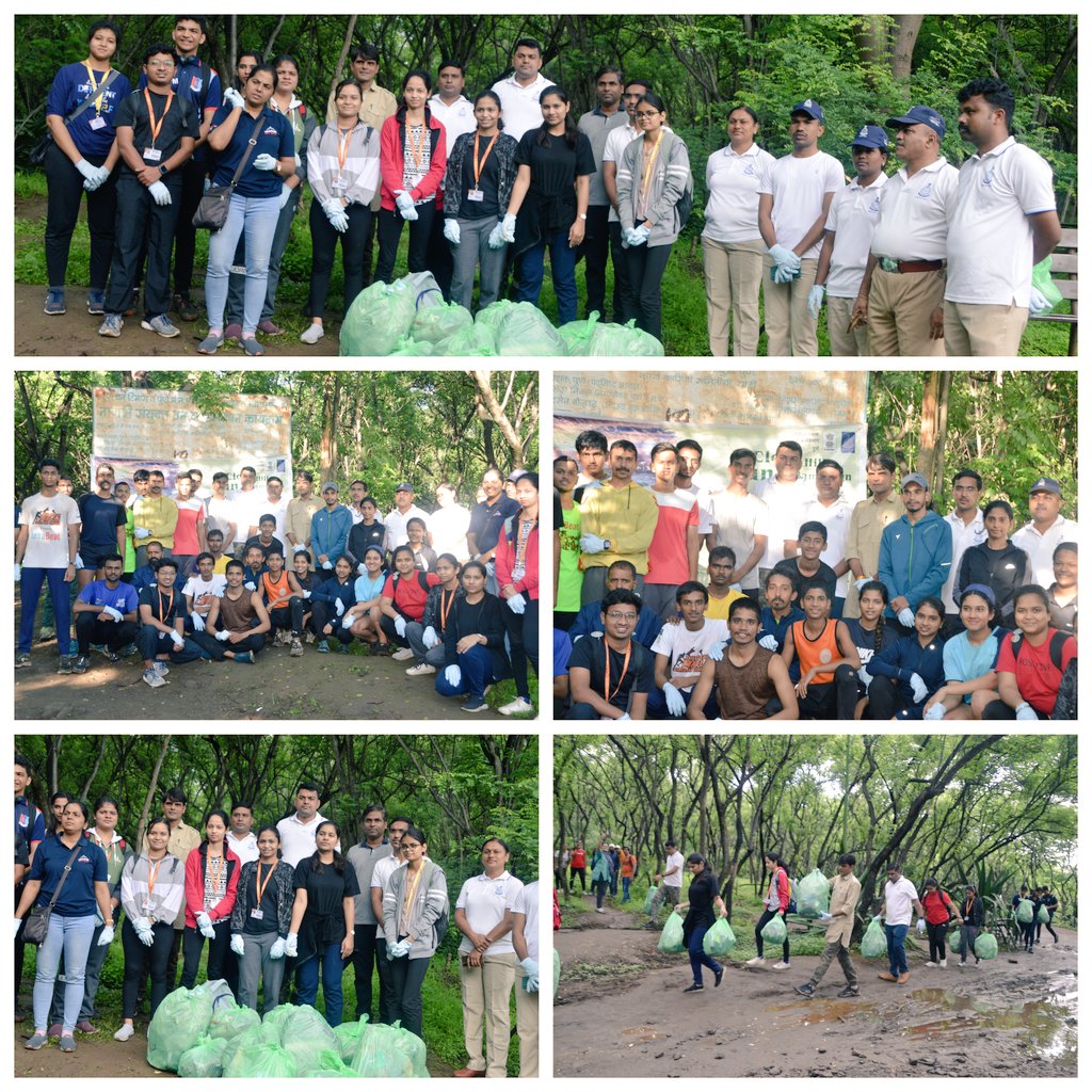 PuneForest's tweet photo. The #Clean_Hills_Pune_Campagin was launched today at Vetal Hill in the presence of @TreemanOfIndia Vishnuji Lamba,@MITWPU_SoPP Student,Our ACF D.A.Pawar, RFO P.Sankpal &local citizens.
We are thankful to all of them. #Clena #CleanHillsPune #PuneCity #CleanHills #SaveHill https://t.co/UFC5DG5i9q