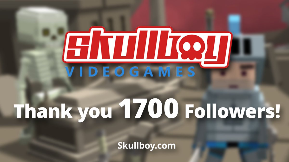 SkullboyGames's tweet photo. Very cool, now we have 1700 Followers 😀 Thanks to all our Fans and Supporters ❤️ #passion #javascript #webgl #blender3d #b3d #lowpoly #photoshop #leveldesign #indiegame #indiedev #gamedev #metroidvania #rpg #fantasy #skeleton #arcade #shooter #action https://t.co/wEH3kmmjlB
