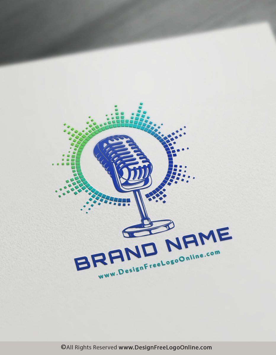 DesignFreeLogo's tweet photo. Do you want a fun Microphone Logo design for your entertainment singing brand? https://t.co/SLcD0g4j3p
use the online logo maker and download your radio podcast logo
#MicrophoneLogo #Microphoneimage #podcastlogo #podcastbrand #radiologo #djlogo #musiclogo #singinglogo https://t.co/q2DW7EKMAo
