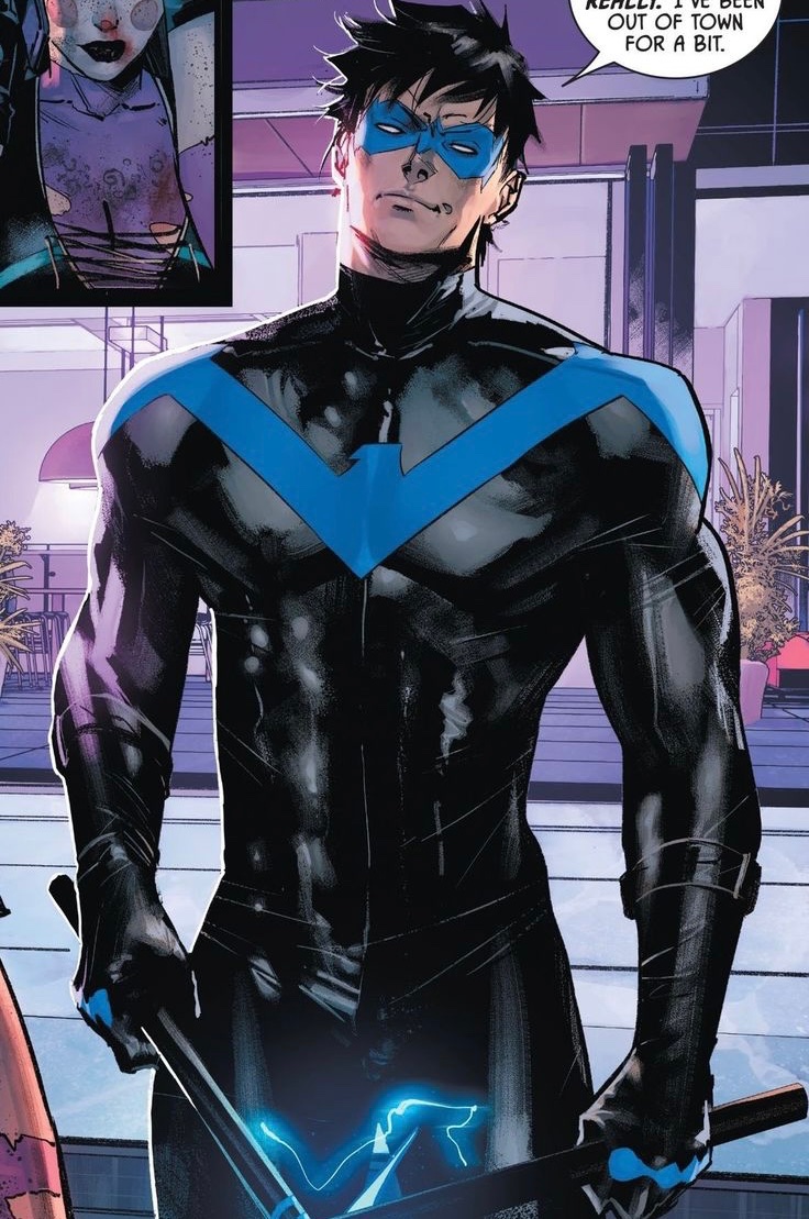 PatheticManOTD's tweet photo. Our first pathetic man of the day is Dick Grayson (Nightwing) from DC’s Nightwing comics! https://t.co/aQqdmIatLs