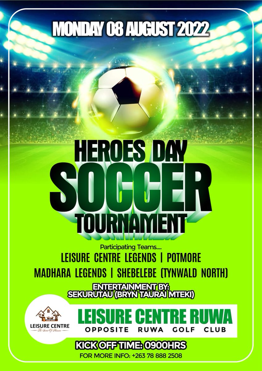 LegendsRuwa's tweet photo. Come and let's Enjoy@Hatfield Legends,@Drunkards Fc https://t.co/8YHvjvUEkM