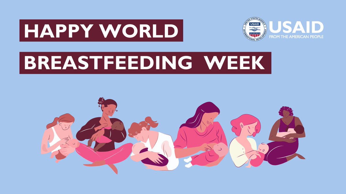 #WBW2022
Let's #StepUpForBreastfeeding because babies who are exclusively breastfed for the first 6 months are less likely to have;
√•Ear infections
√•Respiratory illnesses
√•Frequent hospital visits.

@SabrinaKitaka @MakCHS_SOM @Seed_Global @MoICT_Ug @MosesWatasa @azawedde