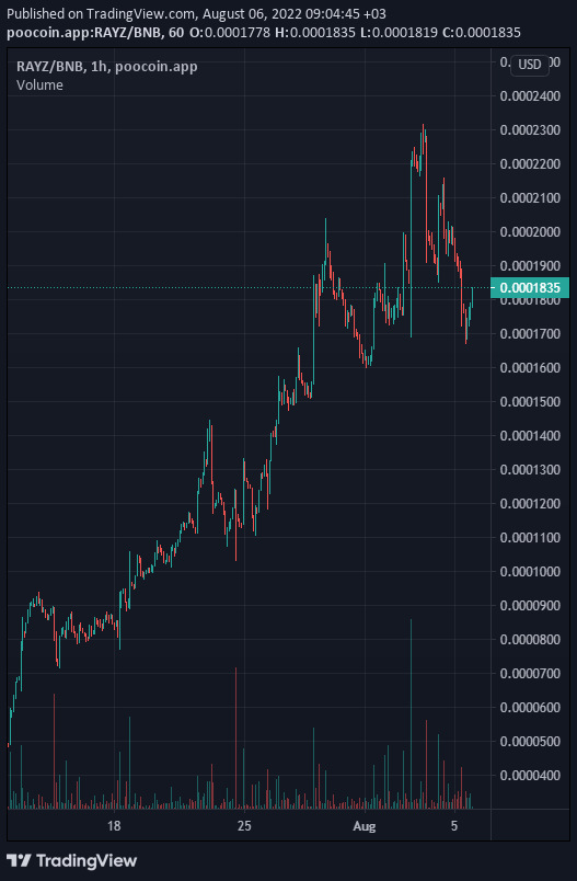 RayzGlobal's tweet photo. @binance Good Morning. Avoid fakes #RayzToken https://t.co/KOoJznqEHv