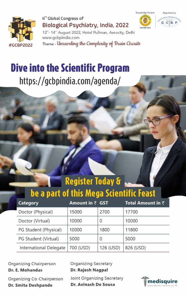 #GCBP2022  Regsiter Now &amp; be a part of this mega scientific feast