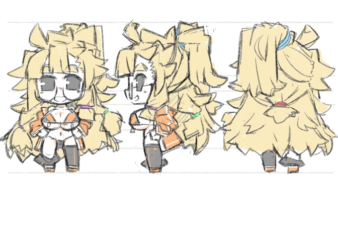 ° ω °) 三面図むずいというか 成り立たせるのが 無理ゲーみあるな 