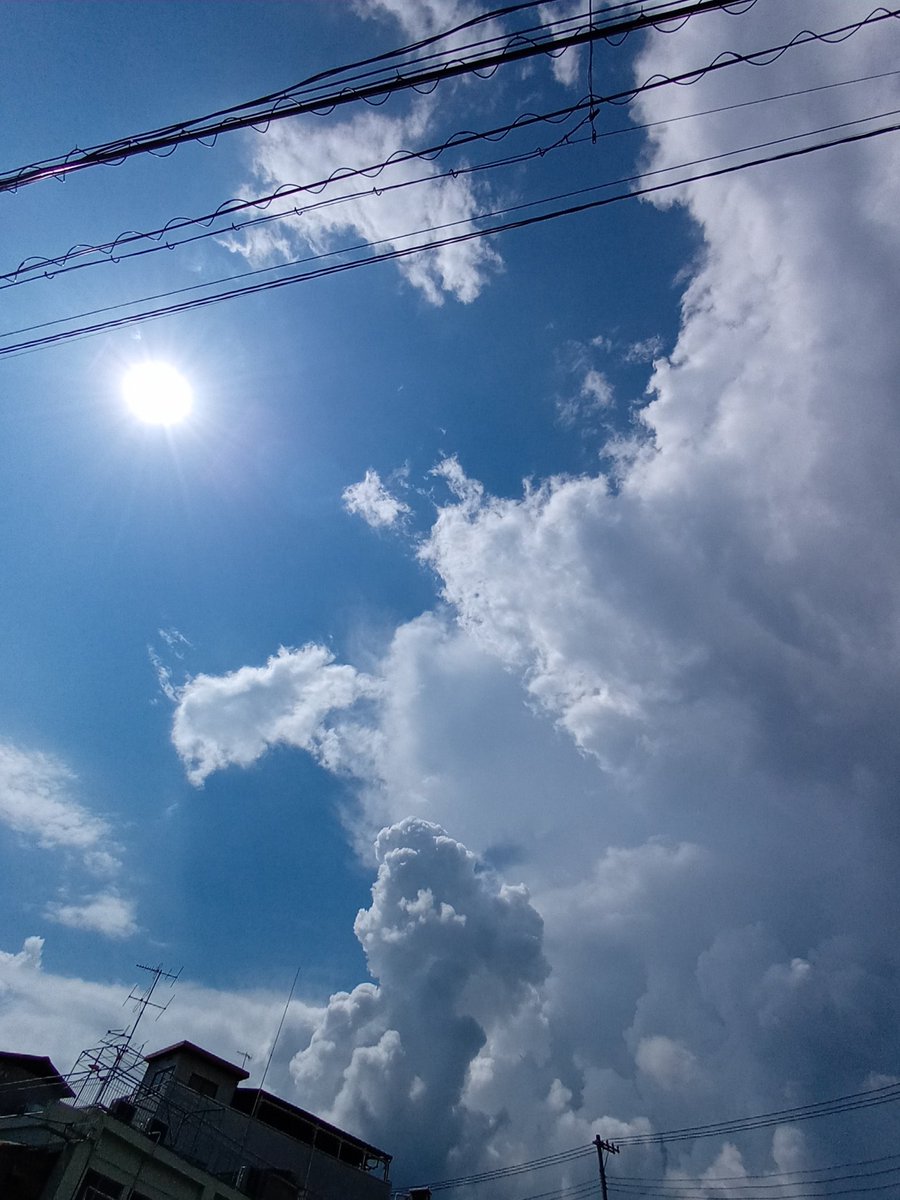 suguru613's tweet photo. 今朝、黙祷しました。例年通り「どうか安らかに…」、そう言葉にしようとした瞬間、胸の中に初めての言葉が出てきた。「安らかにだぁ？？なだめてんじゃねーよ！こっちにも感情があるんだよ！思いがあるんだよ！」て。

なんでかな、毎年8月6日は必ず晴れる。けど、今年は降りそうだ。
#広島原爆の日 https://t.co/TKeanTNIGL