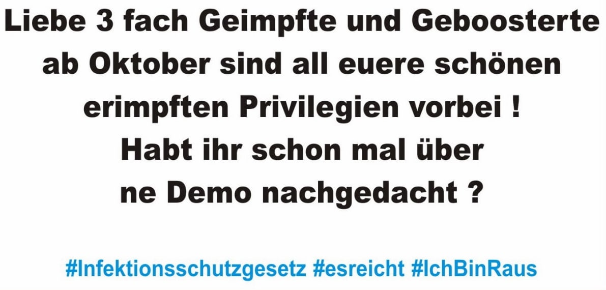 interloop3's tweet image. #ichmachenichtmehrmit #Infektionsschutzgesetz
#esreicht
#IchBinRaus