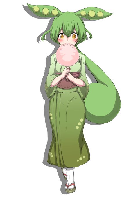 #どんどん土曜日ずんだもん
今日の浴衣です 