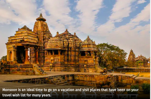MPIntltourism's tweet photo. Visit the Mesmerising Khajuraho During Monsoon to Experience Pure Bliss
https://t.co/QM4QNbVvPO
#MPTourism #VisitMP #khajurahotemples #monsoonspecial #HeartofIncredibleIndia https://t.co/mG0R8aiTvw