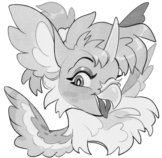 A sketch for @kwehleesi!!! 🖤🖤🖤 