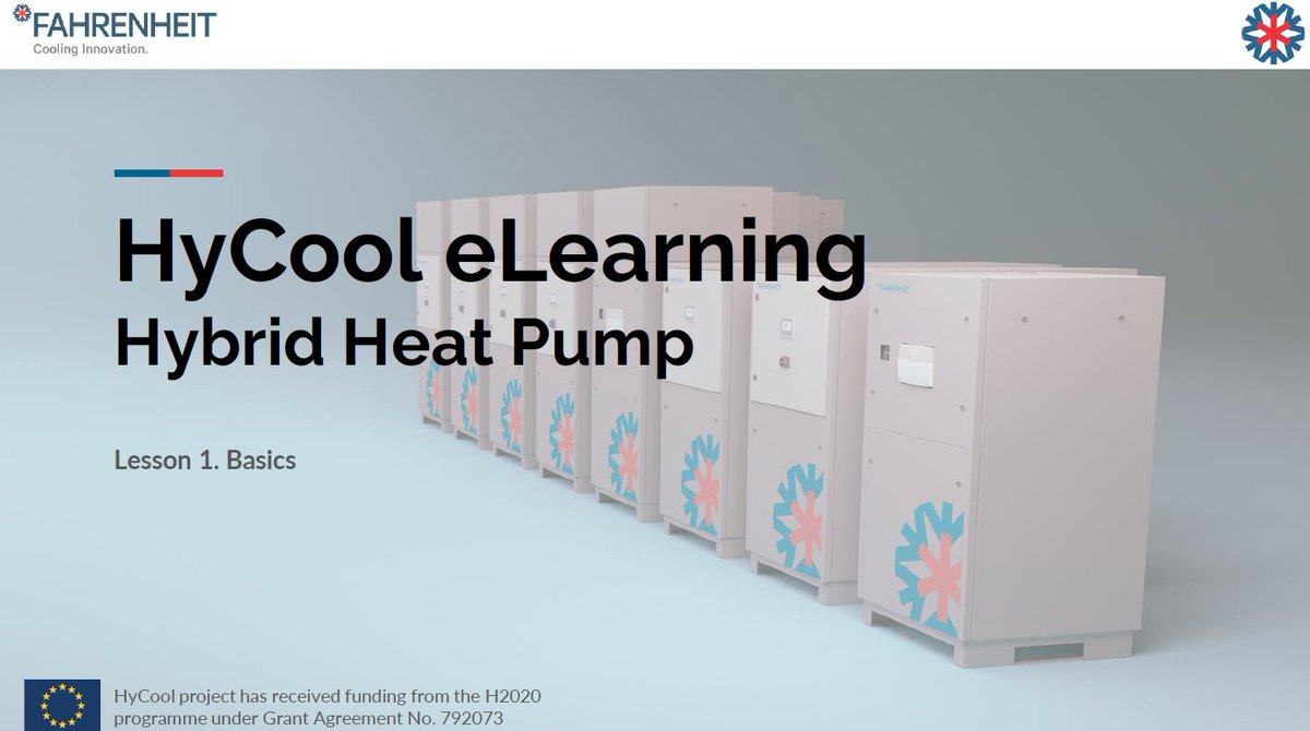 Hycool Project EU (@hycooleu) on Twitter photo Fahrenheit with the support of AIT has issued four lessons about their innovative Hybrid Heating and Cooling systems. Please access the eLearning lessons in our YouTube channel: youtube.com/channel/UCFLEq… <a href="/HycoolEU/">Hycool Project EU</a> Fahrenheit with the support of AIT has issued four lessons about their innovative Hybrid Heating and Cooling systems. Please access the eLearning lessons in our YouTube channel: youtube.com/channel/UCFLEq… <a href="/HycoolEU/">Hycool Project EU</a>