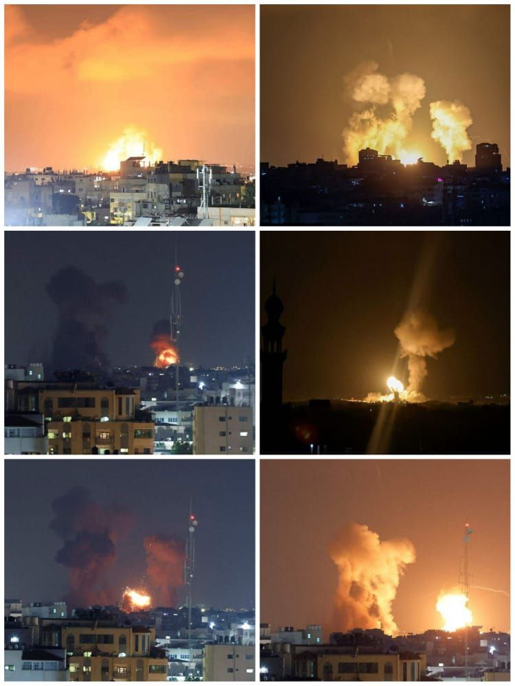 AyaRaHu1's tweet photo. Gaza this morning, Israeli war crimes continue by targeting civilians and residential buildings.
#GazaUnderAttackk https://t.co/fQMy6HXzGl