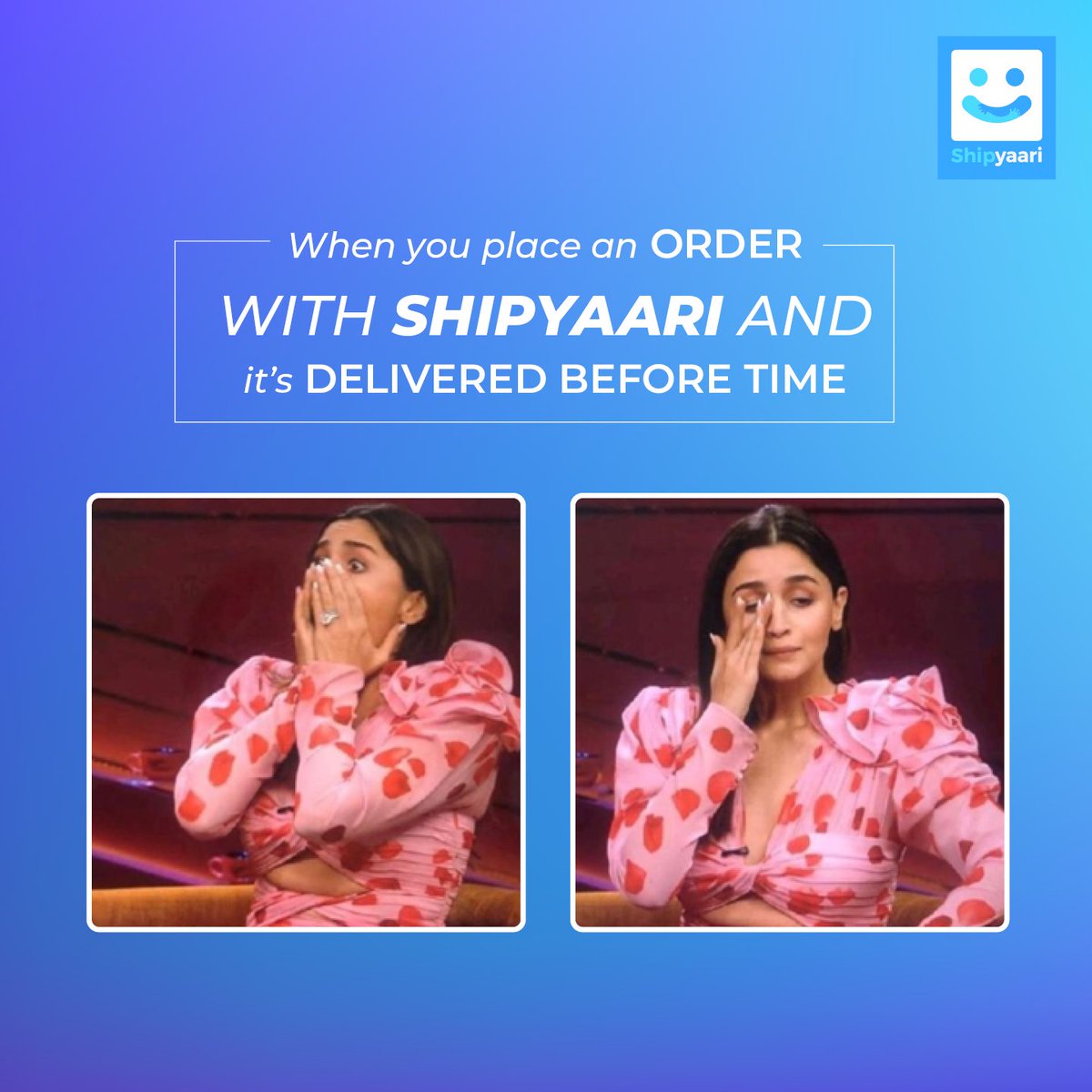 Shipyaari's tweet photo. Experience superfast delivery with affordable prices only at SHIPYAARI
SHIPYAARI ki raftar hi SHIPYAARI ki pehchan hai!
#Shipyaari #Logistics #Shipping #Delivery #GoodsDelivery #DeliveryPartner #LogisticsPartner #ShippingPartner #EasyShipping #ShippingSolution #Memes #Saturday https://t.co/uhkmqsN3uY
