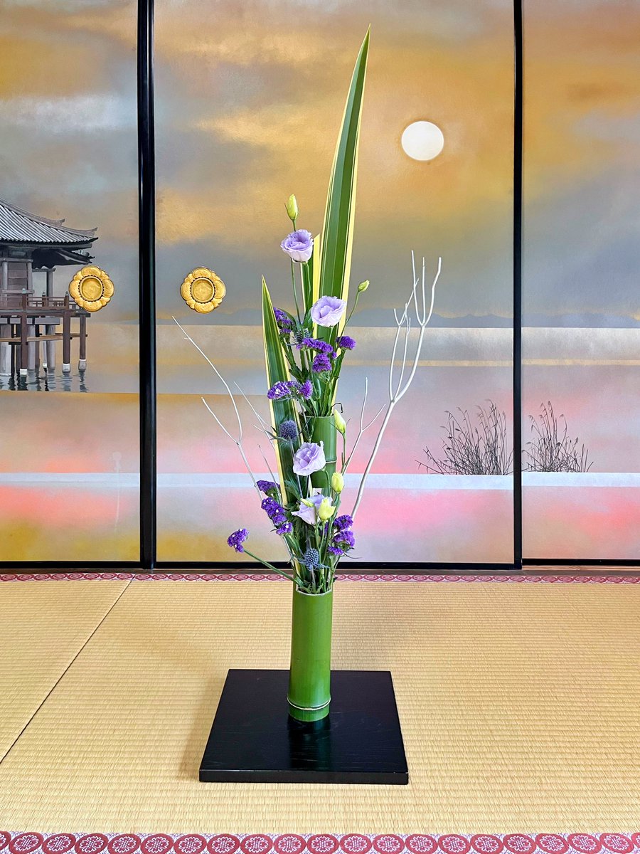 新着商品 嵯峨御流 竹器 常船 華道 茶道 花器 花瓶 花瓶