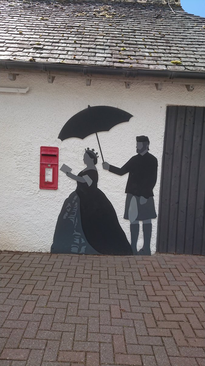 Good morning everyone 👋 postbox at Queens View Lock Rannoch #postboxsaturday