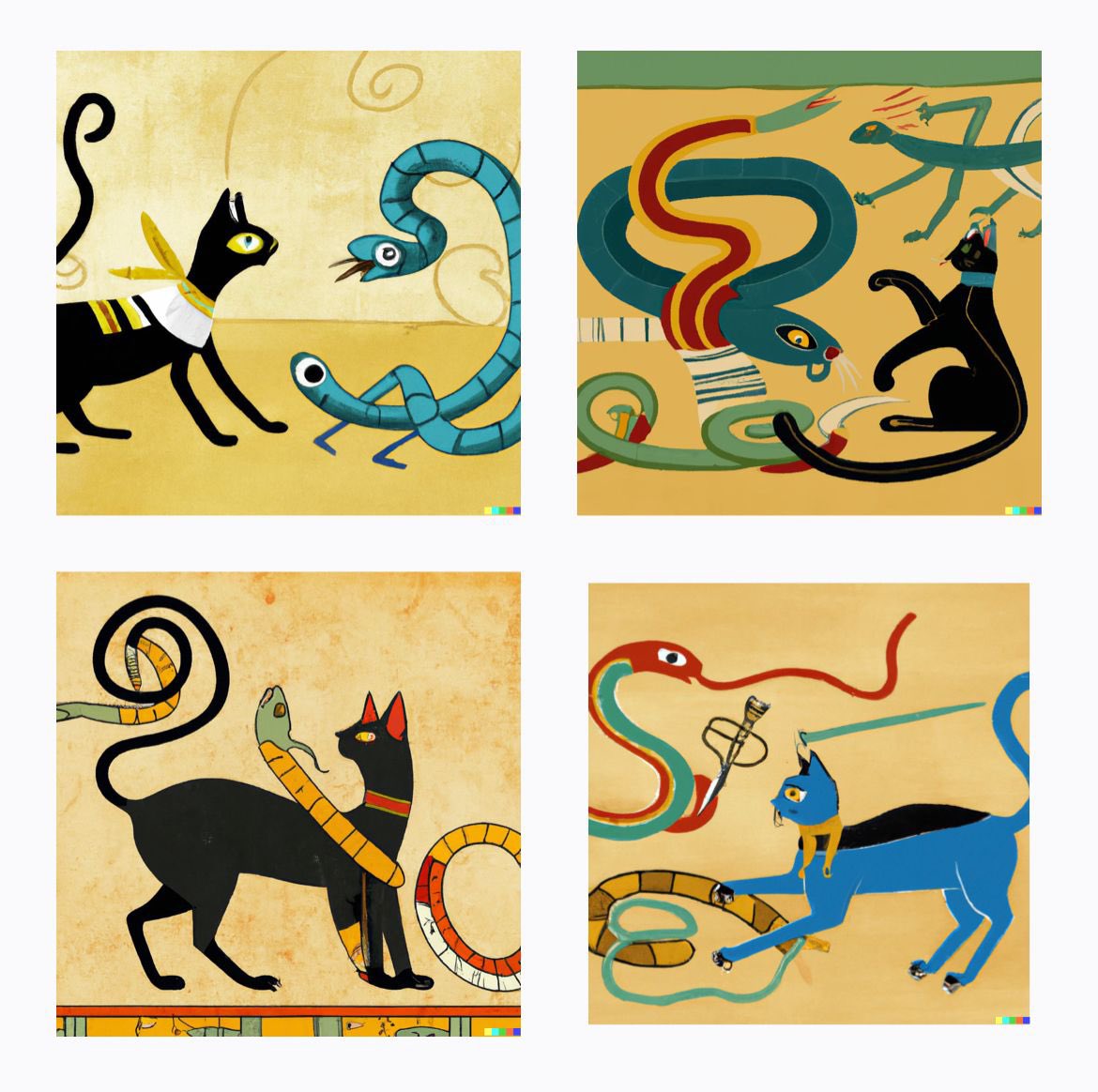 Prompt 1: “A koala dancing on a moon made of cheese”
Prompt 2: "two monkeys playing chess while sipping coffee on a moon orbiting Jupiter , 3D style"
Prompt 3: "cat fights against snake of chaos, ancient egypt"

#dalle #dalle2 #ai #openai #generativeart
#artificialintelligence