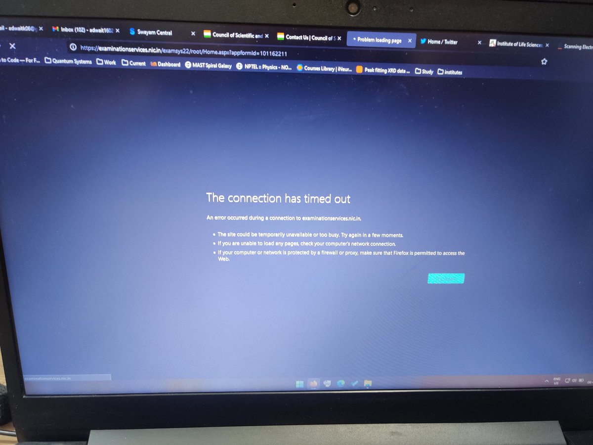 adwait_95's tweet image. @HRDG_CSIR @DG_NTA 

Please resolve the issue. The link of registration form for CSIR-NET 2022 is not working. Please resolve the issue. 
#csir_net

@toi @IndianExpress @htTweets @ndtv @LoksattaLive