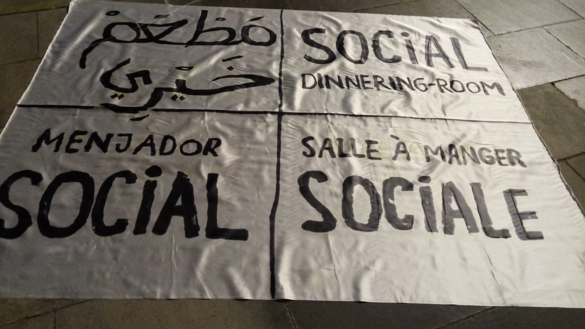 Petits projectes que es fan grans, que sorgeixen arreu i que retroalimentan altres projectes, per molt que el sistema els vulgui invisibilitzar.

No oblidem l'origen d'#AcampadaLlibertat:
L'alliberament de #FreePabloGonzalez #FreeAssange i reclamar un #MenjadorSocialJa