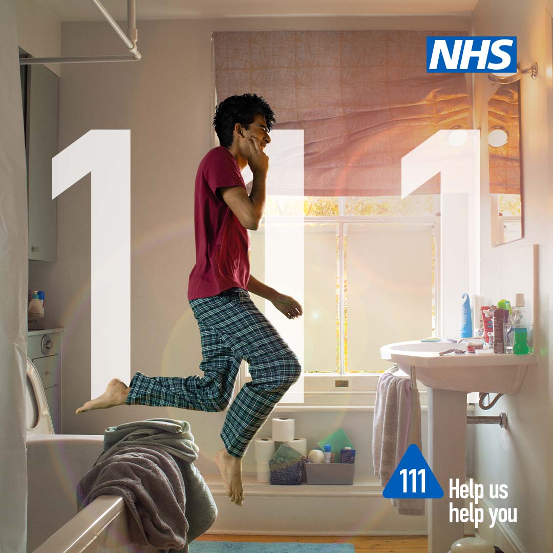 When you think you need A&amp;E, just think 111 first. We will help you right away. And if you need urgent care, we’ll book you in to be seen quickly and safely.

➡️ nhs.uk/111