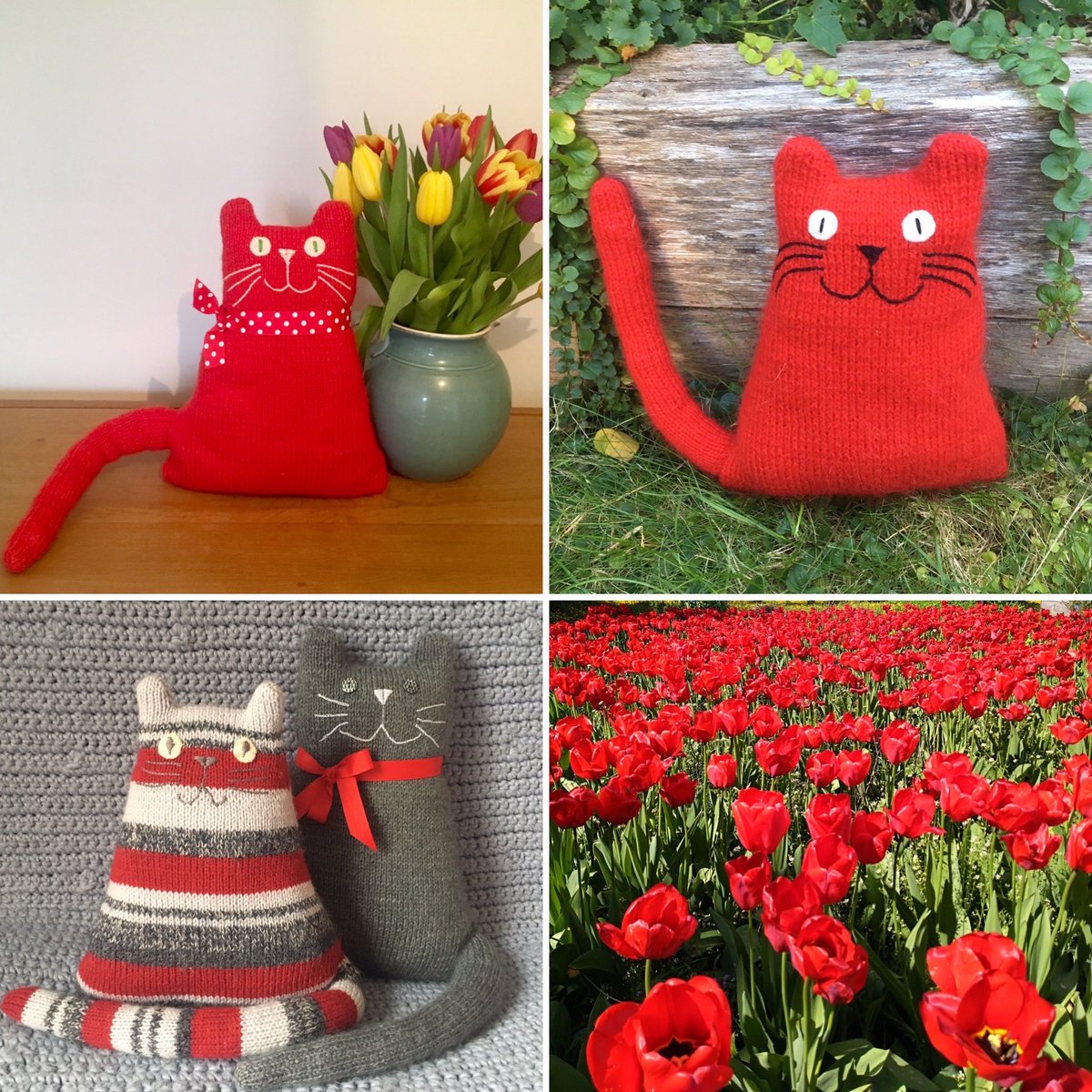 Red cats for today - check them out @threewoollyowls #etsyshop #earlybiz #ukgifthour #cats #giftideaas #catlover