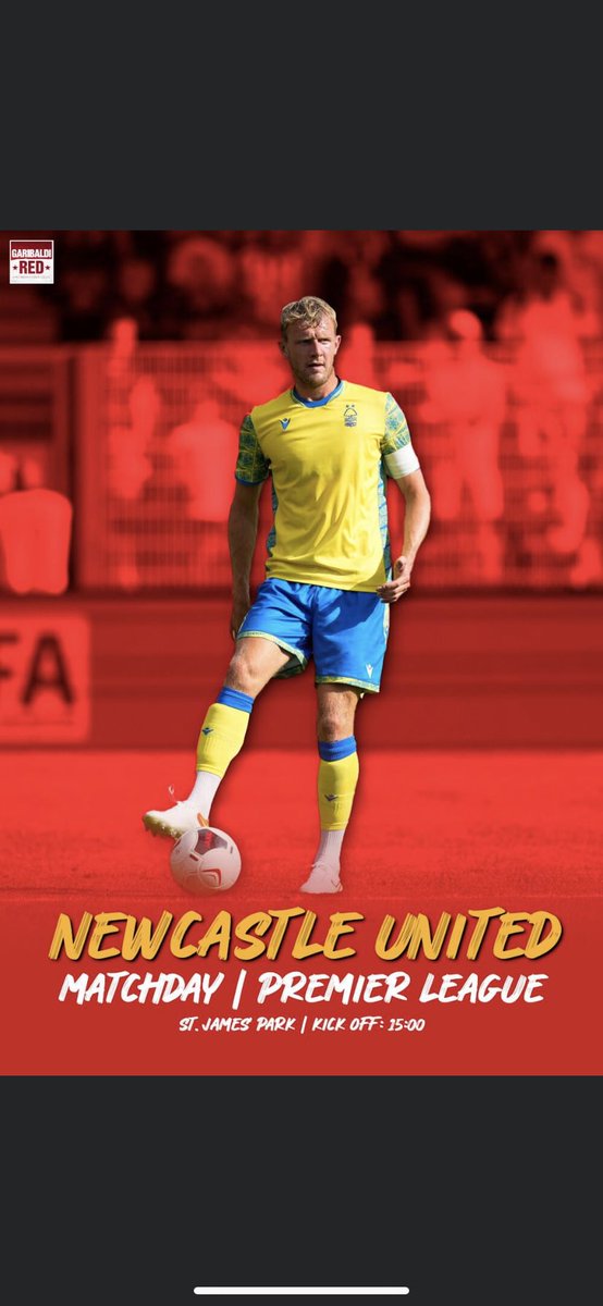 1st day back in the Prem for 20 years, 10.30 train from Manchester to Newcastle- big day ahead ⚽️💪#nffc