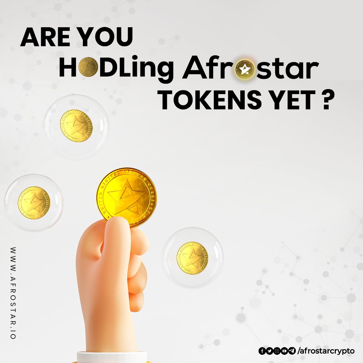 afrostarcrypto's tweet photo. HOLD the Afrostar token for the best crypto investment.

#Afrostar #afrostarcrypto #blockchain #blockchaintechnology #blockchainnews #crypto #cryptonews #cryptoeducation #DAOs #africa #cryptocurrency #cryptocoin #africancrypto #cryptofacts https://t.co/wSvGseE5oQ