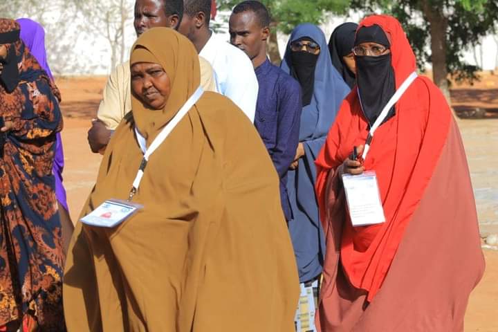 Sandhaba's tweet photo. Adado once again led the wayof development, 
The Adado local council elections were held this morning. https://t.co/9zs2UD6qpx
