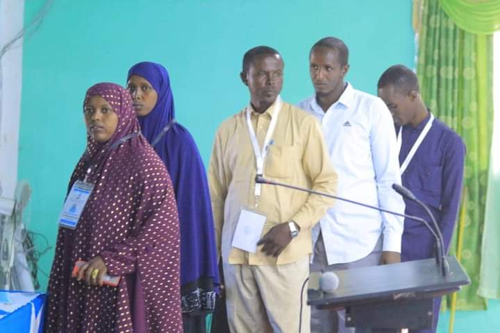 Sandhaba's tweet photo. Adado once again led the wayof development, 
The Adado local council elections were held this morning. https://t.co/9zs2UD6qpx