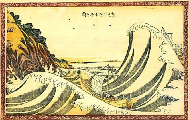 Y0KAl's tweet image. did you know that the famous painting &apos;&apos;the great wave off kanagawa&apos;&apos; by hokusai took him nearly 40 years of attempts to finally perfect?

the first he painted at 33
the second at 44
the third at 46
and finally the famous fourth one when he was 72

its never too late to improve.