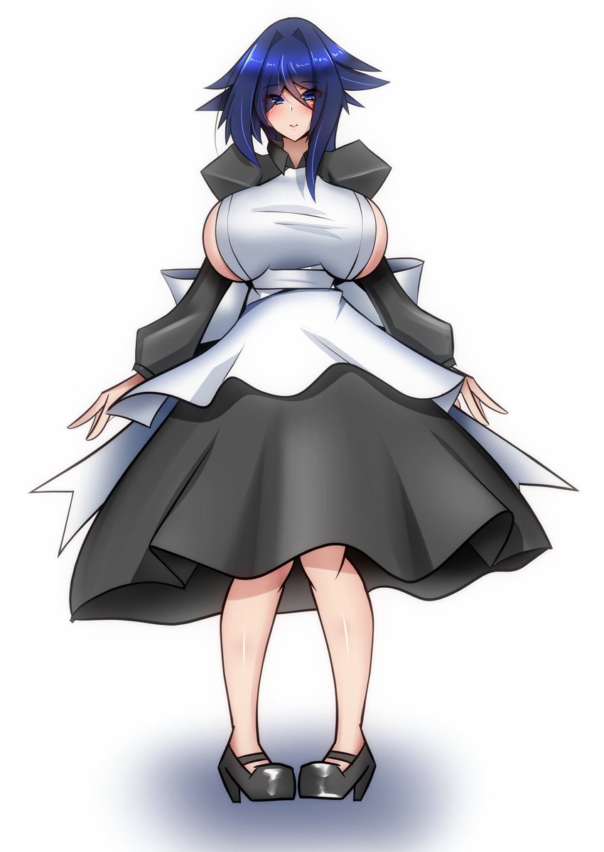 ◯神威(Kamui)
She is Loocia's house maid.

She is also a teacher who teaches martial arts to a girl named Mashiro.

Kamui is very strong and carries many hidden weapons.

Mashiro and Kamui share a deep bond, and together they fight to protect the world.

…She has very big boobs. 