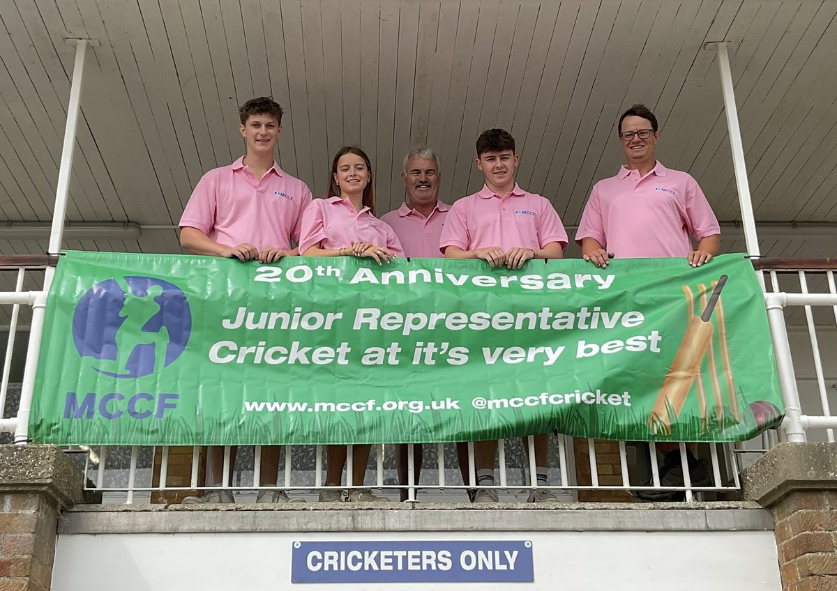 MCCFCricket's tweet photo. Today, we welcome the U11s from: Suffolk, Norfolk, Cumbria, Cleveland, Oxfordshire, Invicta Cricket and for the very first time, West Essex District.

May the sunshine at Holbrook, Suffolk! (It always does!)

Good luck and have fun!

Here’s your welcoming MCCF Staff https://t.co/APgaqWnLaL