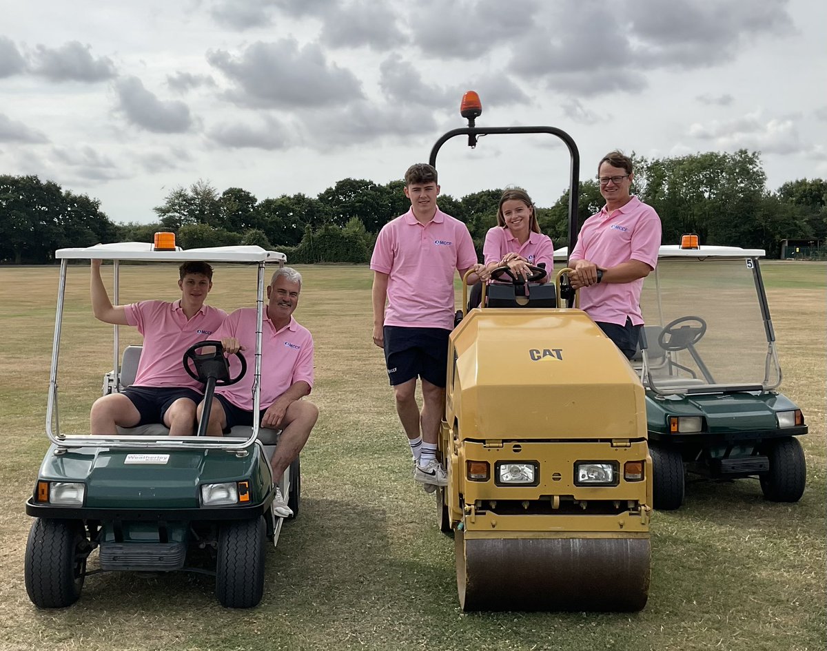 Today, we welcome the U11s from: Suffolk, Norfolk, Cumbria, Cleveland, Oxfordshire, Invicta Cricket and for the very first time, West Essex District.

May the sunshine at Holbrook, Suffolk! (It always does!)

Good luck and have fun!

Here’s your welcoming MCCF Staff