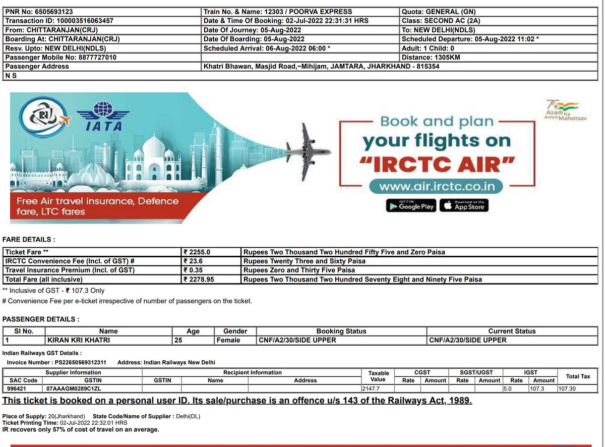 MonikatwKK's tweet photo. @RailMinIndia @RailwaySeva @PiyushGoyal @RPF_INDIA @rpfnrdli My sister #LostHerLuggage in PoorvaExpress.10th,12th &amp; MBBS degrees,documents &amp; medical book(cost ~15k) are in bag. No help received from passengers, train attendant. Safety even in 2AC is #BigZERO.68cms red trolleybag. https://t.co/VDfGWb2mFW