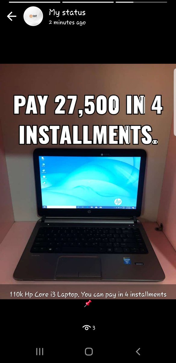 OatTech's tweet image. Laptop Deals in Installments are already getting Posted on our IG! Follow for Hot deals today. @oattechs_ng
#Laptops
#programminglaptops