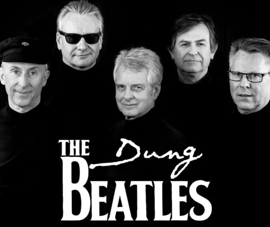 Described by The British Beatles Fan club as “definitely not your average Beatles band” we are excited to welcome The Dung Beatles to the beer tent for their live set tonight, definitely one not to be missed 🎶 🎸 

bit.ly/3OZFpse