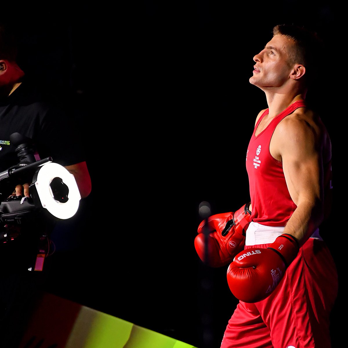 BoxingScotland's tweet photo. 5⃣ @Team_Scotland boxers will aim to reach the Finals of the Commonwealth Games in Birmingham later today. 

Semi-Finals Schedule; 

75kg Semi-Final; Sam Hickey 🏴󠁧󠁢󠁳󠁣󠁴󠁿 v Lewis Richardson (England) 12pm

80kg Semi-Final; Sean Lazzerini 🏴󠁧󠁢󠁳󠁣󠁴󠁿 v Yusuf Changalawe (Tanzania) 12:30pm

(1/2) https://t.co/IPuyw1sxLg