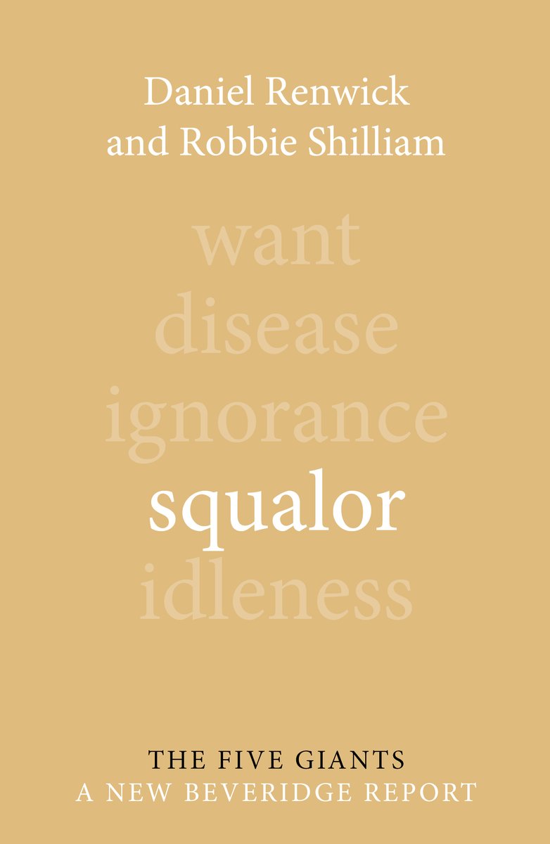 Just gone to print:

SQUALOR
by @RobbieShilliam and @Dan_Renwick 
agendapub.com/books/131/squa…

Press copies available 1st Sep via @OxfordPublicity 
#FiveGiants #ukhousing